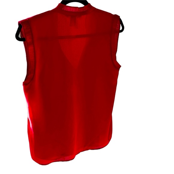 Red H&M blouse sz 6 - Picture 2 of 2
